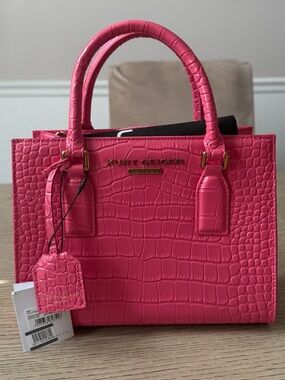 Kurt Geiger London Small Highgate Croc Embossed Tote